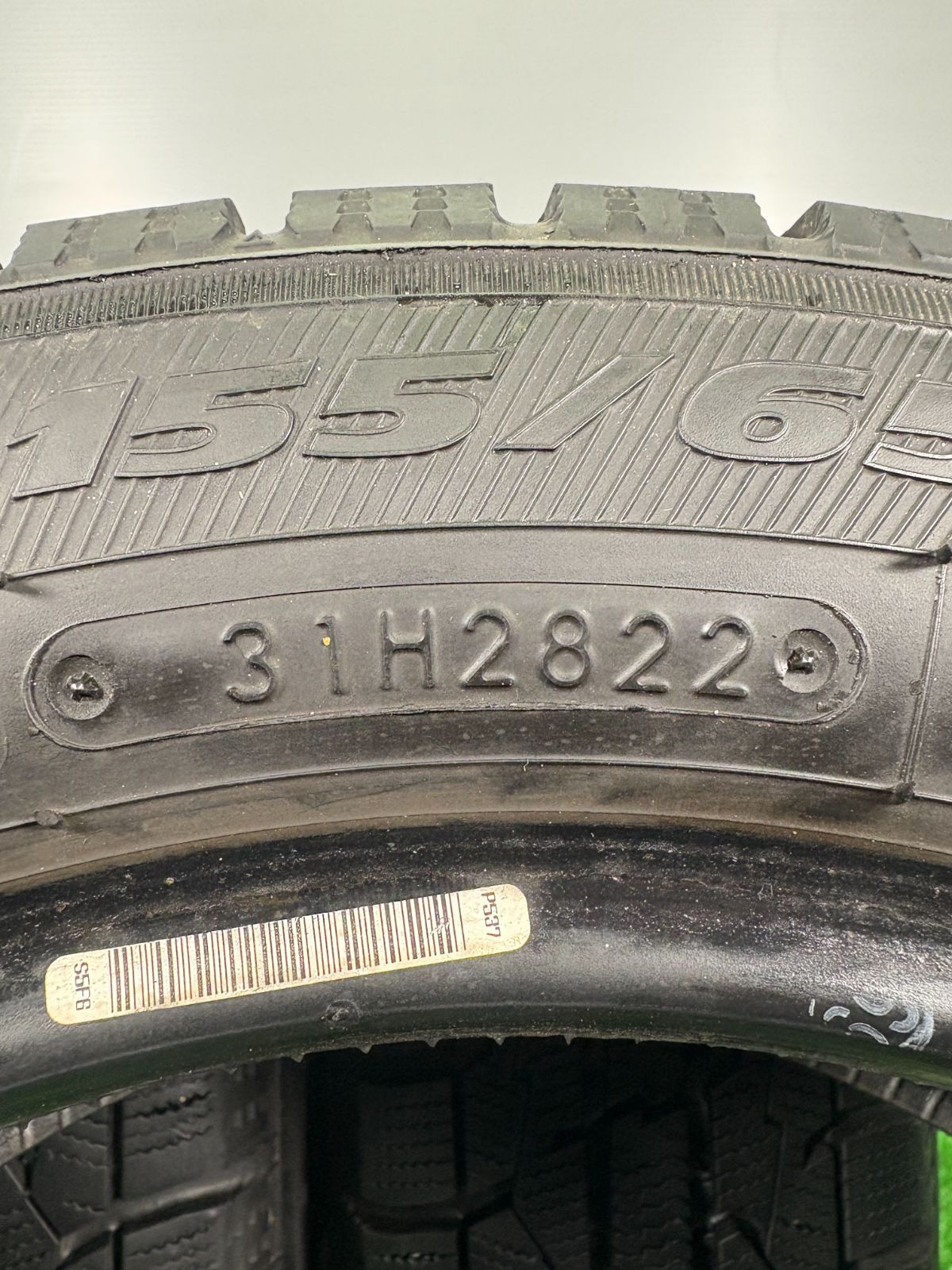  155 65 R 13 トーヨー GARIT GIZ 製 4本 冬タイヤ スタッドレス TA 698 13インチ スタッドレス