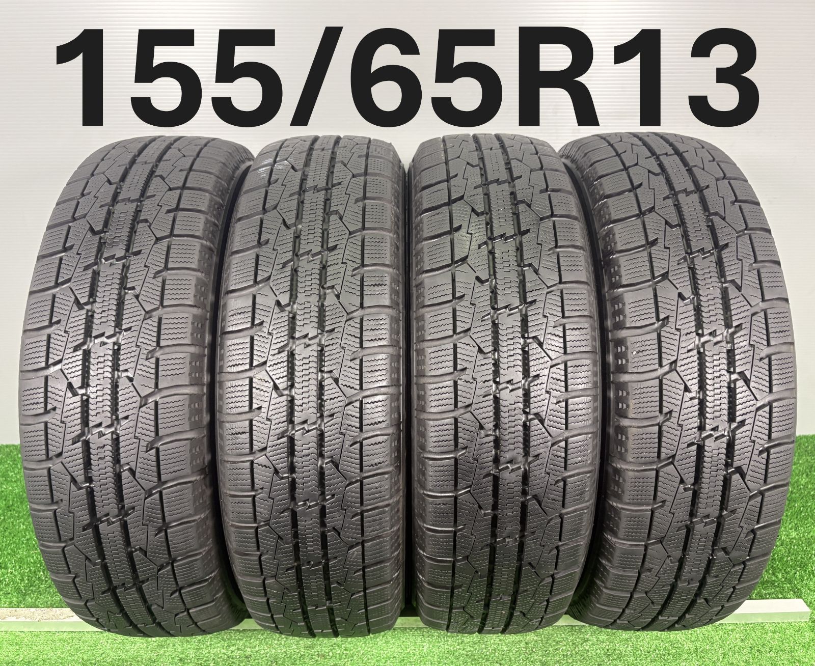 155 65 R 13 トーヨー GARIT GIZ 製 4本 冬タイヤ スタッドレス TA 698