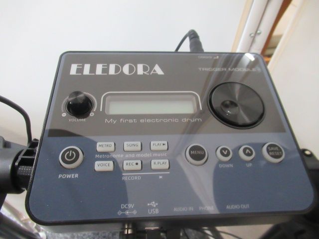 品質も絶対に保証！ 品 ELEDORA 電子ドラム エレドラ DWT-200 動作 済み 楽器 ドラム 新製品