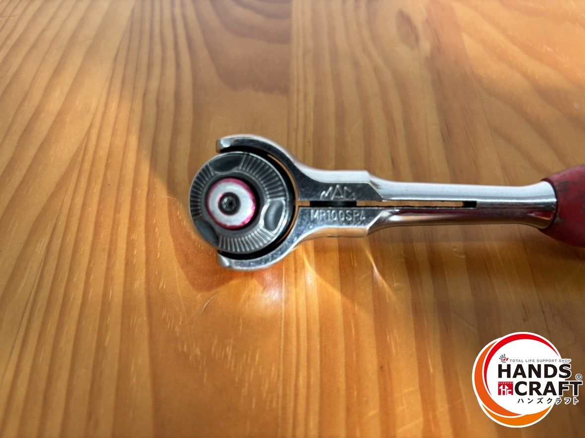 ♭ 品 MAC TOOLS MR100SPA 1 4スイベルラチェットハンドル 熊本けやき通り店