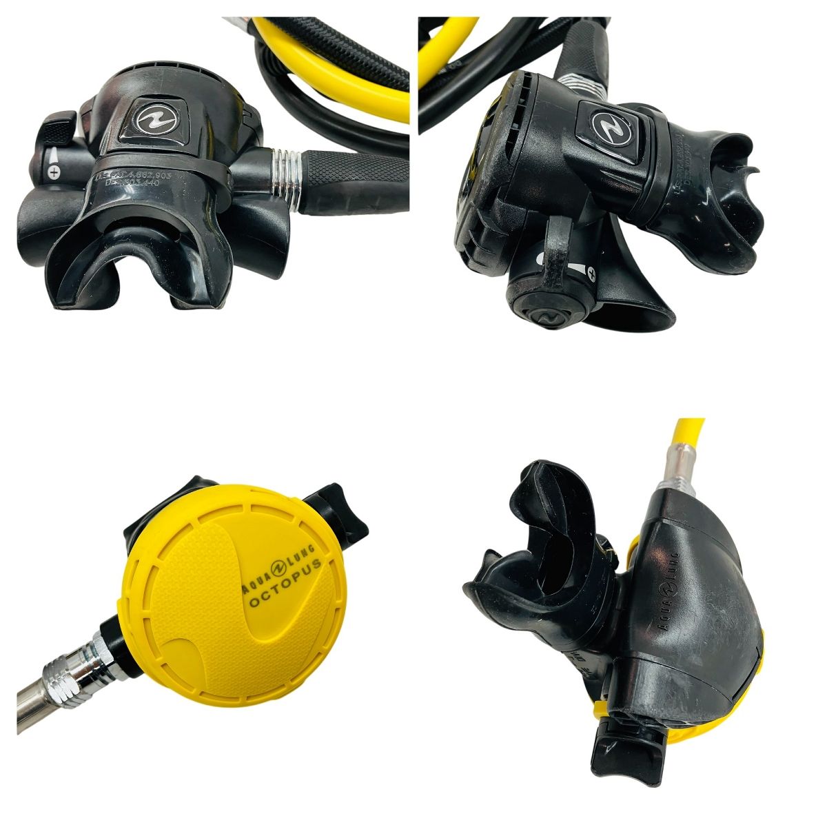 AQUA LUNG LEGEND レギュレーター メーター 付き スキューバ ダイビング アクアラング レジェンド