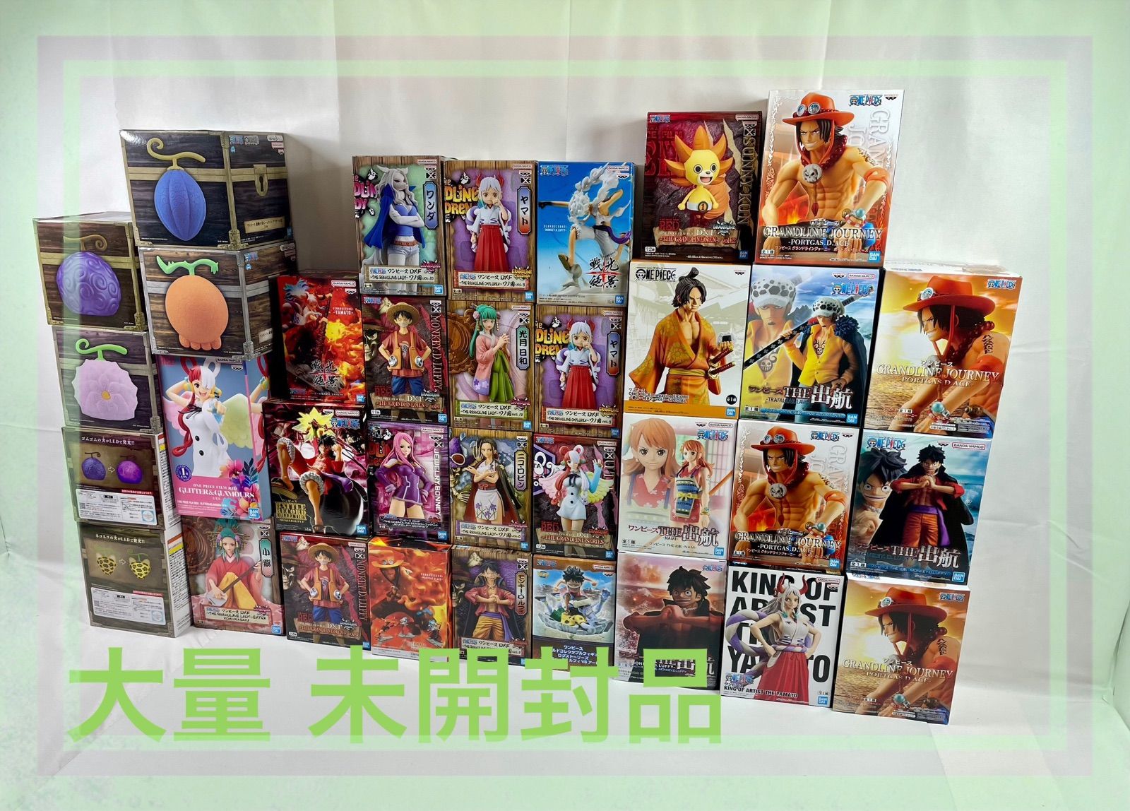 A1978・ワンピース フィギュア まとめ 大量 ※箱ダメージ品含む 未開封品 2個口発送