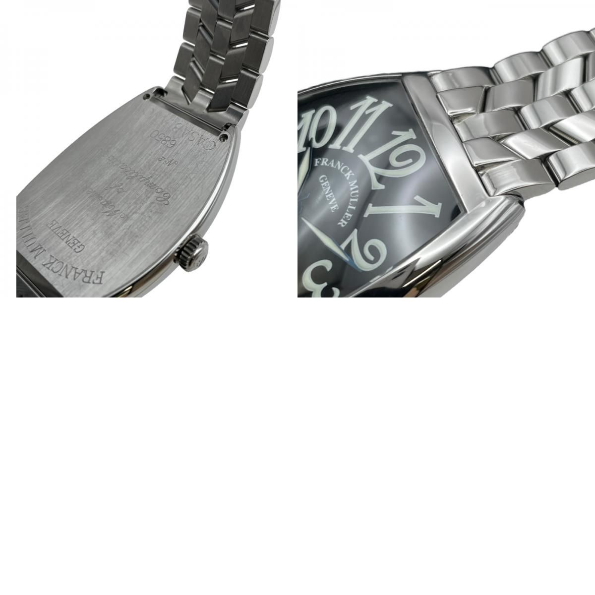 メンズ フランク・ミュラー FRANCK MULLER カサブランカ 6850 ブラック 