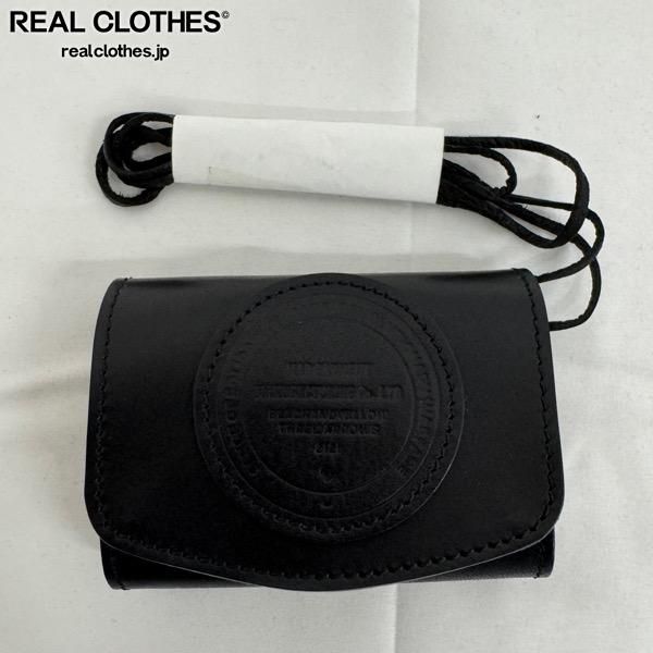 RATS ラッツ 25SS LEATHER MINI WALLET レザー ミニウォレット 財布 ブラック