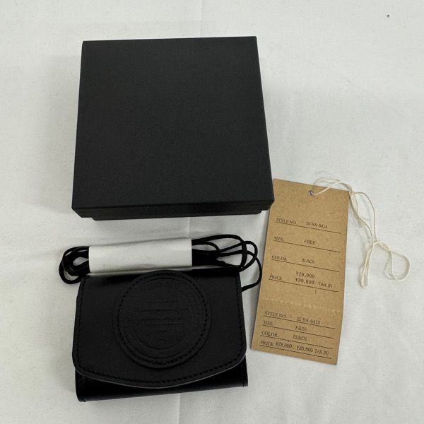  RATS ラッツ 25 SS LEATHER MINI WALLET レザー ミニウォレット 財布 ブラック その他 折り財布