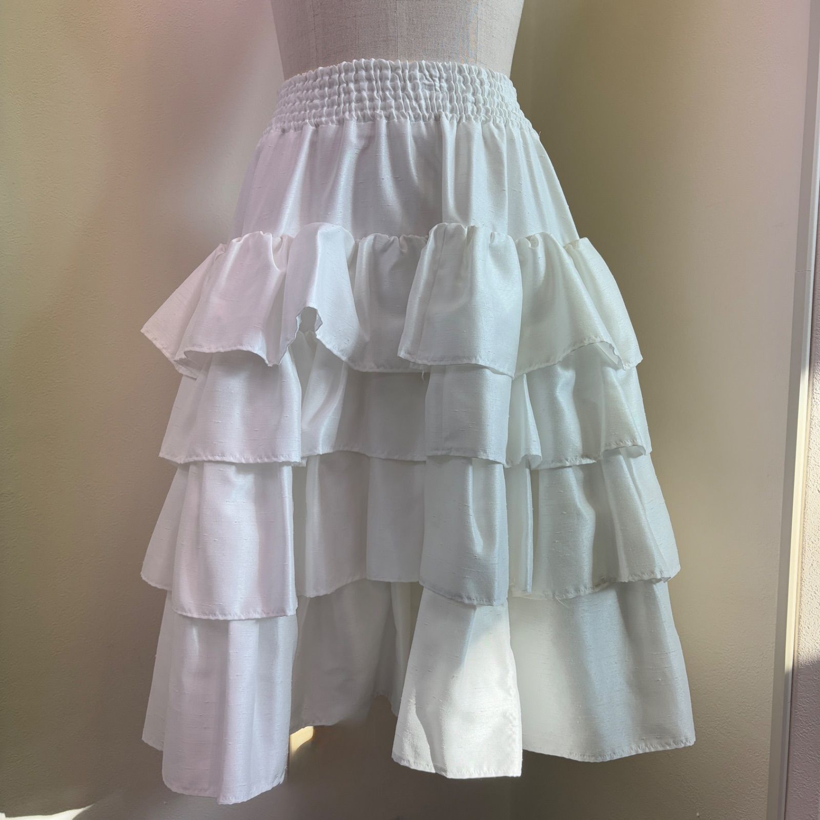 ATELIER BOZ スカート フリル ホワイト ゴスロリ アトリエボズ