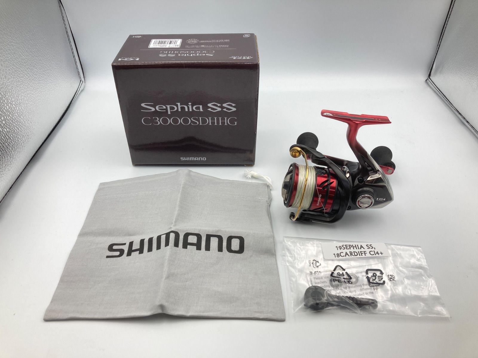 Shimano 19 Sephia SS C3000SDHHG スピニングリール シマノ セフィア