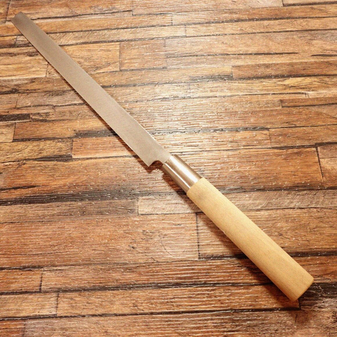 歌貞木屋 蛸引き包丁 研ぎ済 刺身包丁 タコ引き シール付き 日本橋木屋 240mm