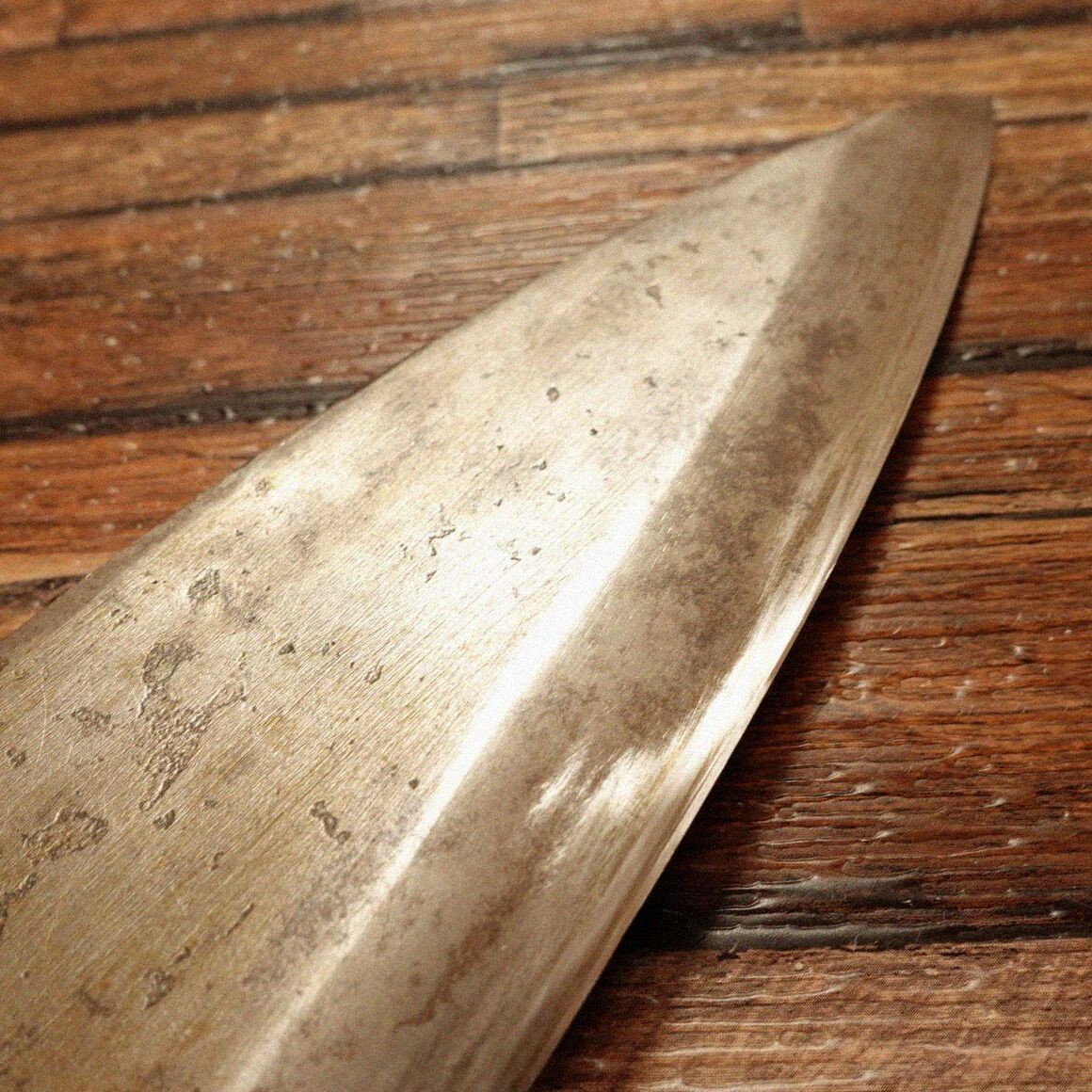 研ぎ済 白水牛柄