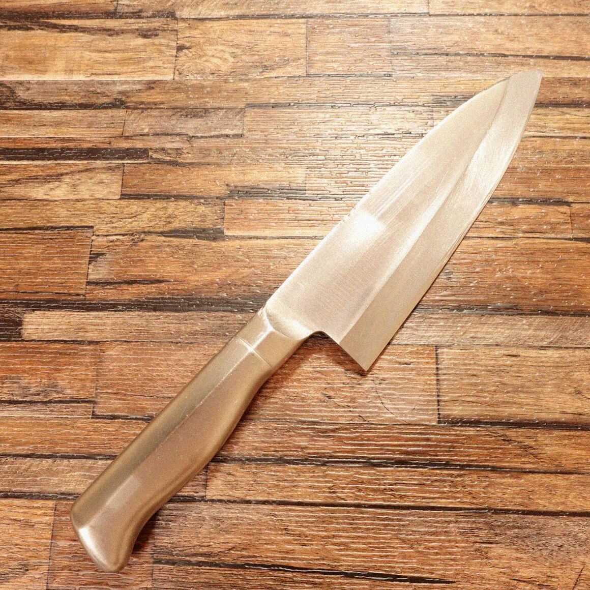 藤次郎プロ 出刃包丁 研ぎ済 Tojirro-Pro オールステンレス 左右非対称ハンドル 185mm