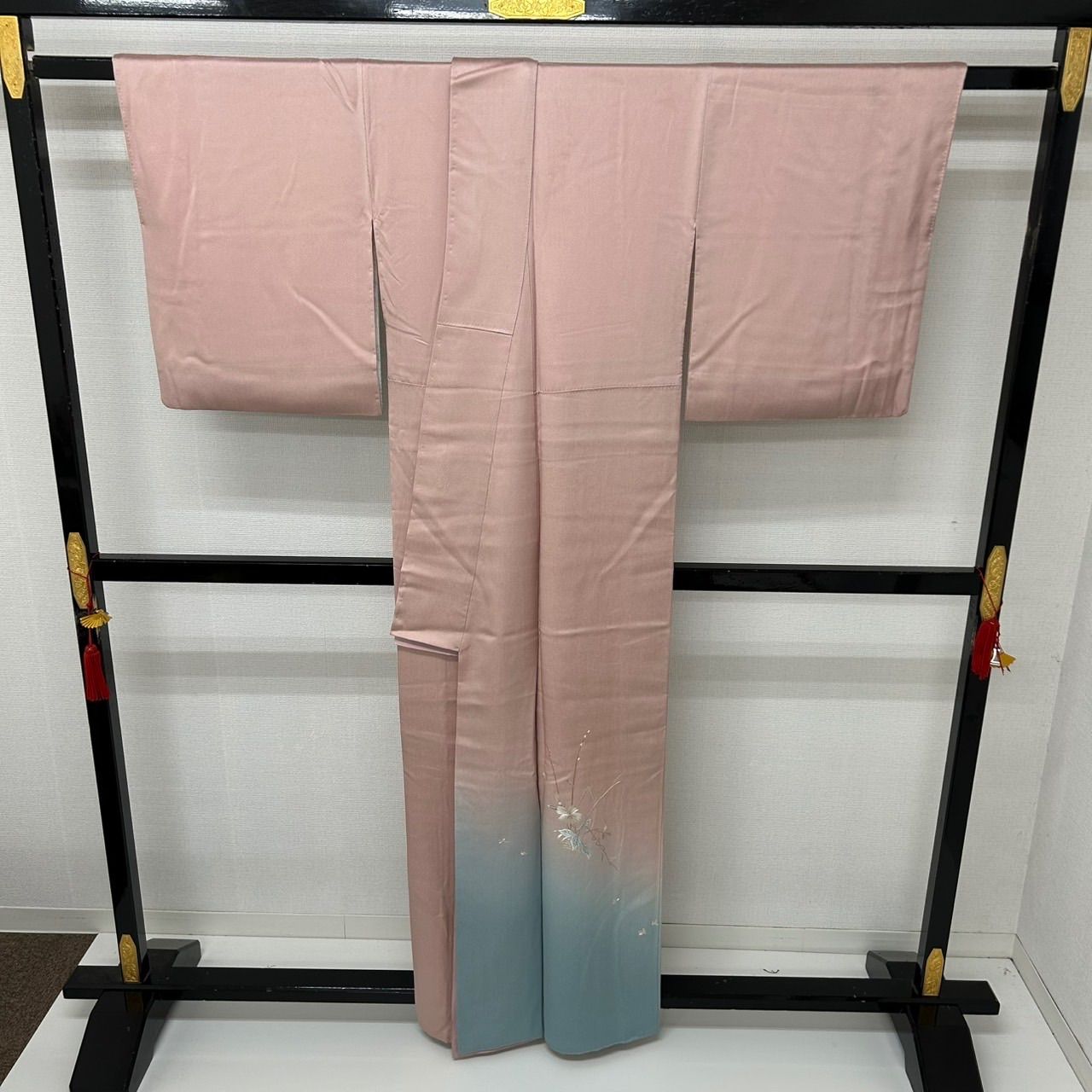 総刺繍 付け下げ