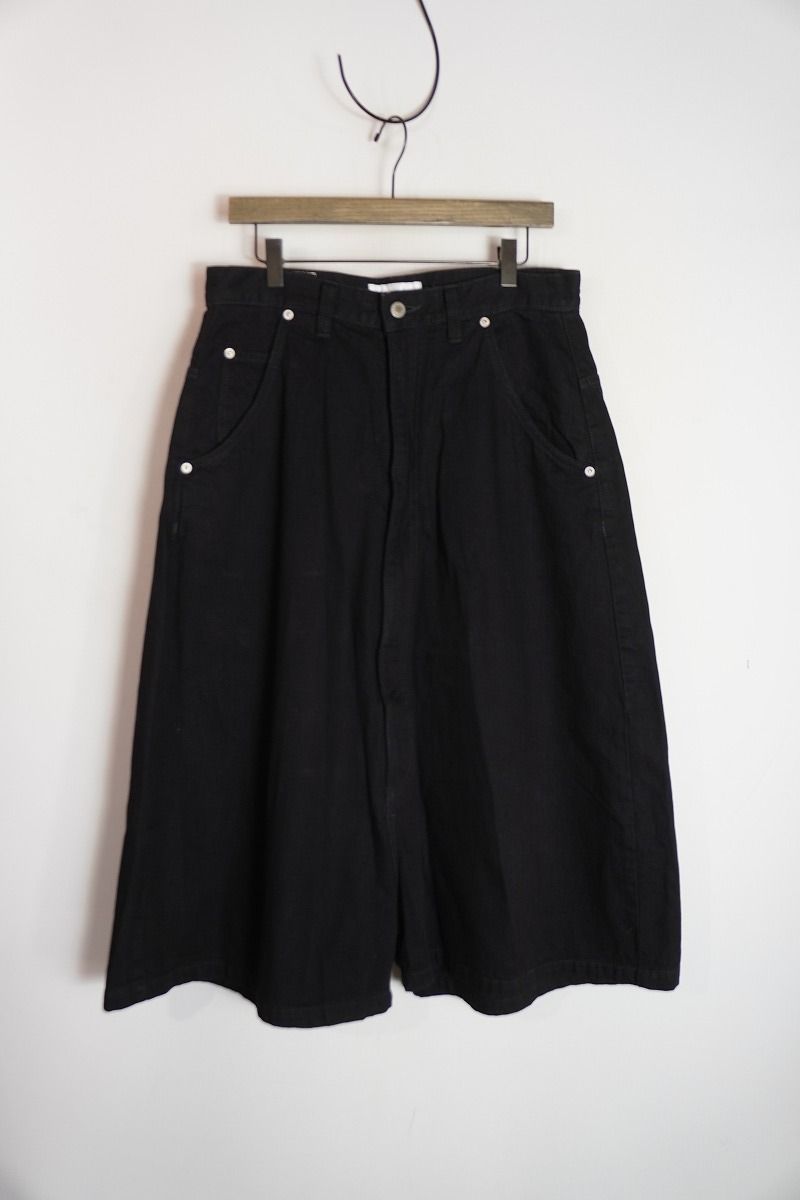 KIDILL キディル　袴パンツ　ブラックデニムパンツ KIDILL キディル 袴パンツ ブラックデニムパンツ