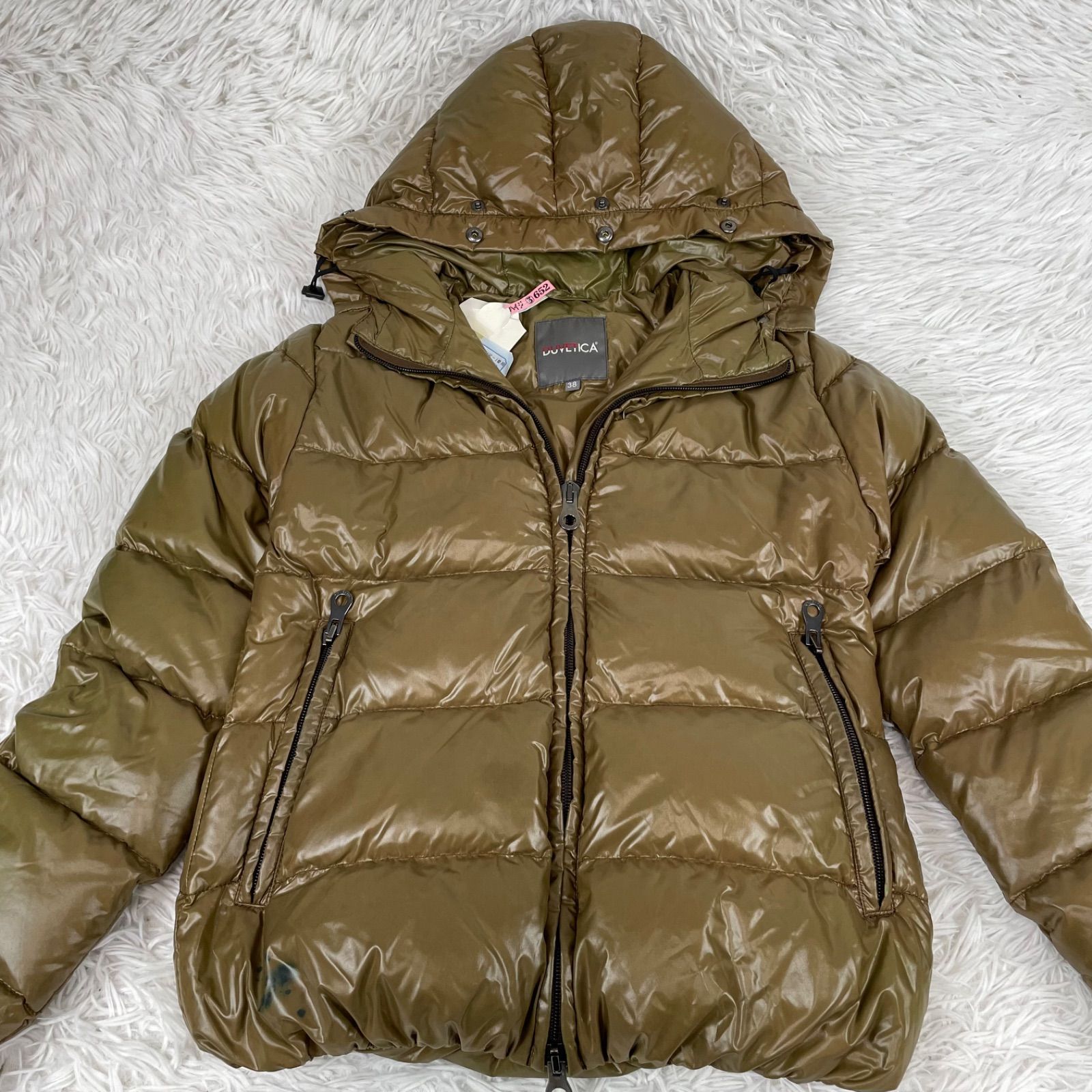 DUVETICA ダウンジャケット サイズ38 カーキ M