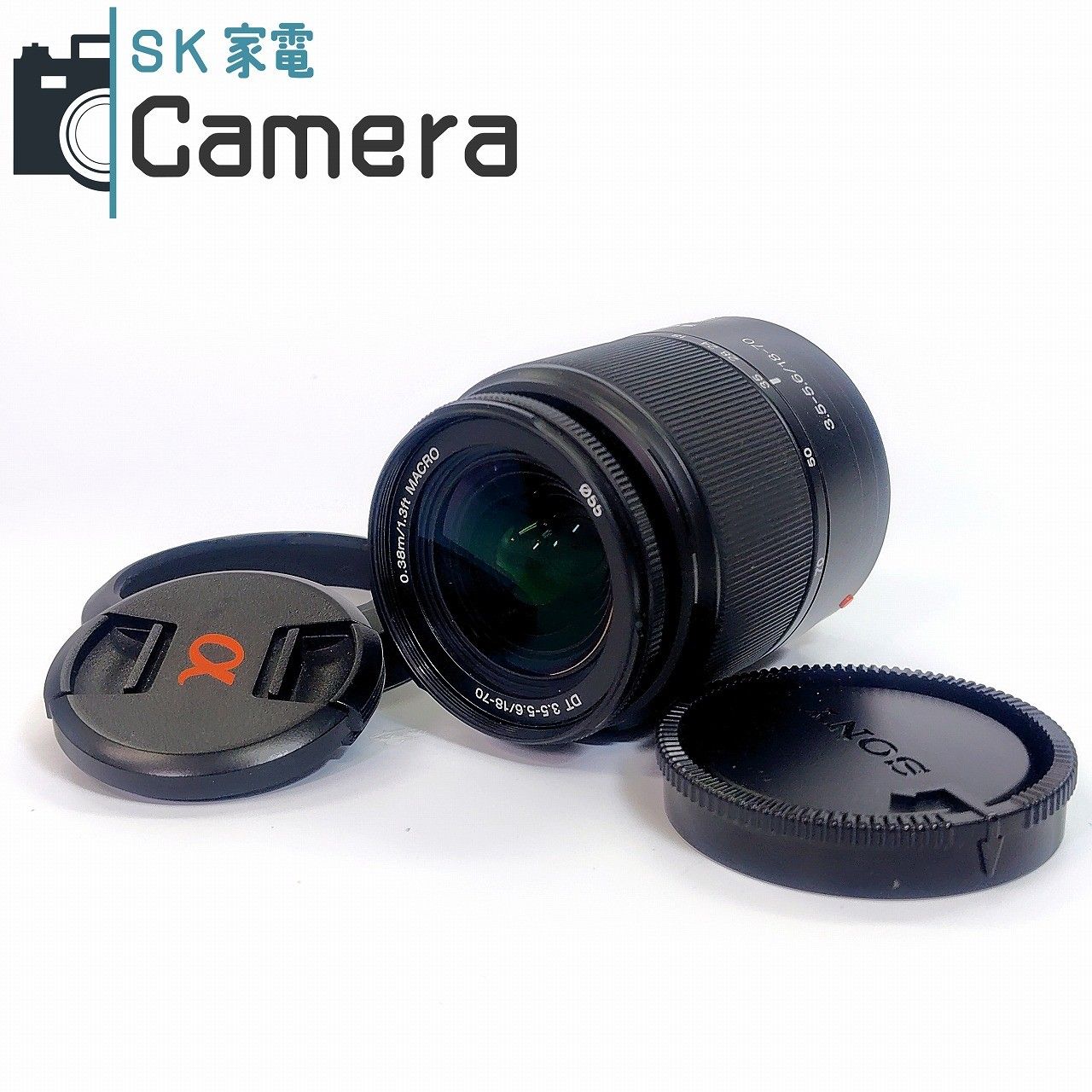 中古】 SONY DT 18-70mm F3.5-5.6 MACRO ソニー フード付き SAL1870  