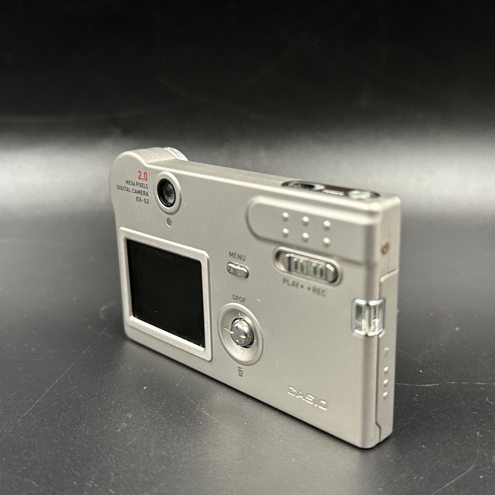 カメラ CASIO EXILIM EX-S2 コンパクトデジタルカメラ シルバー