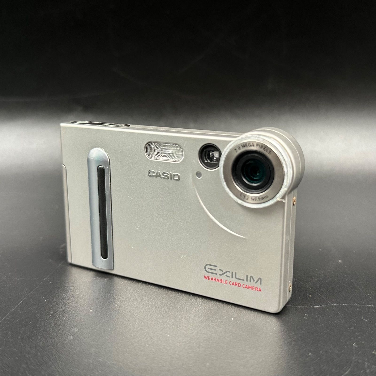 カメラ CASIO EXILIM EX-S2 コンパクトデジタルカメラ シルバー