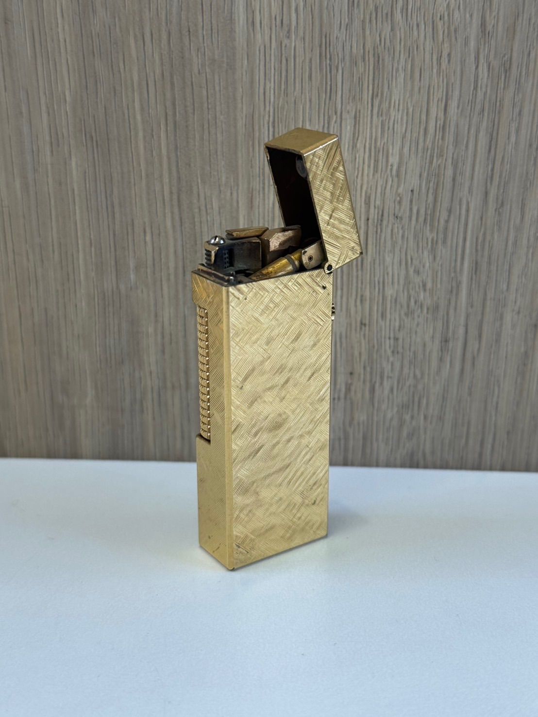 品】dunhill ダンヒル ガスライター ガス サイドローラー