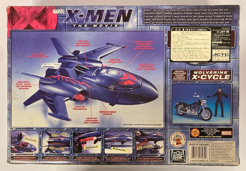 TOYBIZ VEHICLE ELECTRONIC X-JET 47565