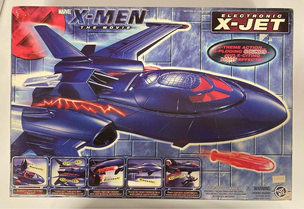 TOYBIZ VEHICLE ELECTRONIC X-JET 47565