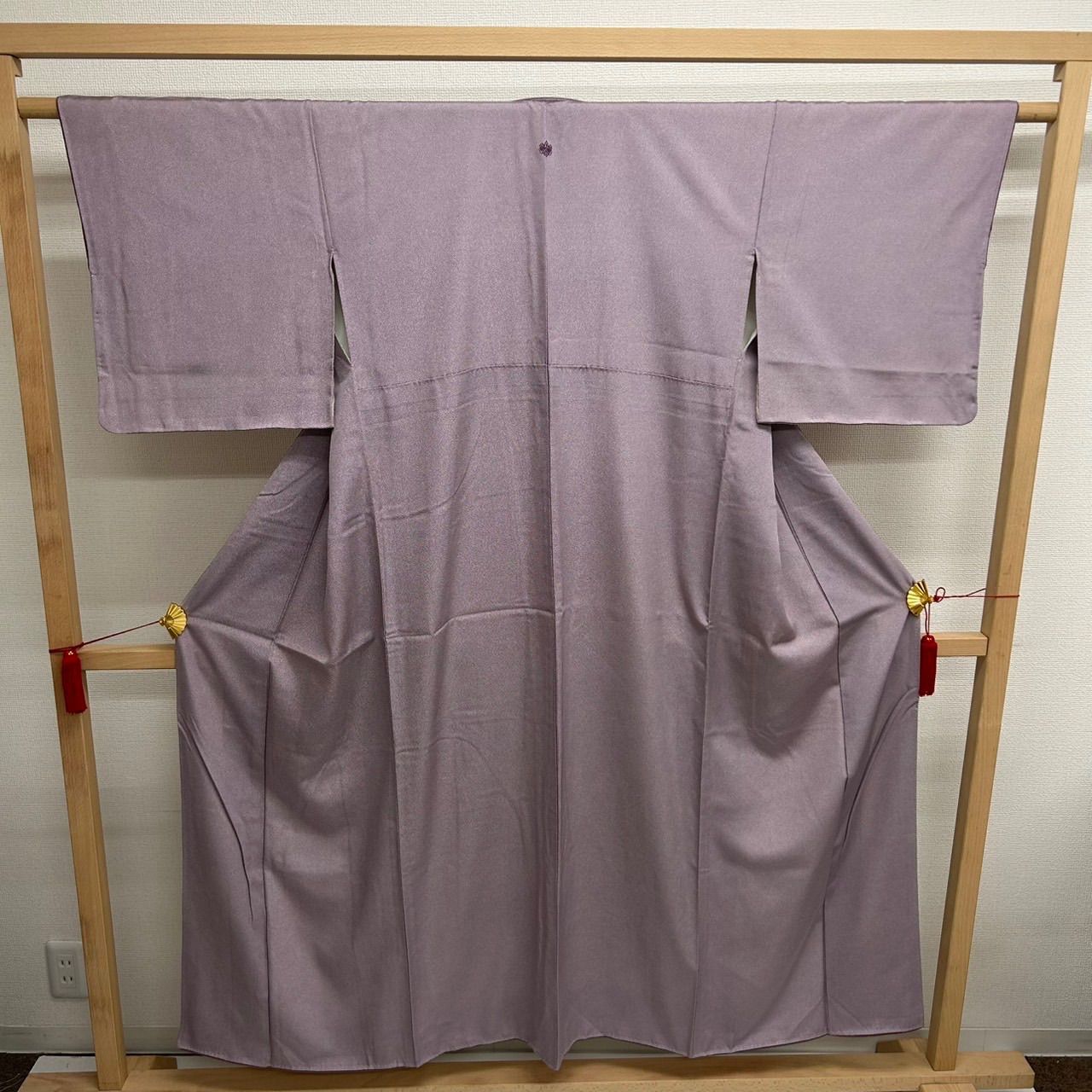 江戸小紋 鮫小紋 一つ紋 色無地 正絹 着物 MK-712 - メルカリ