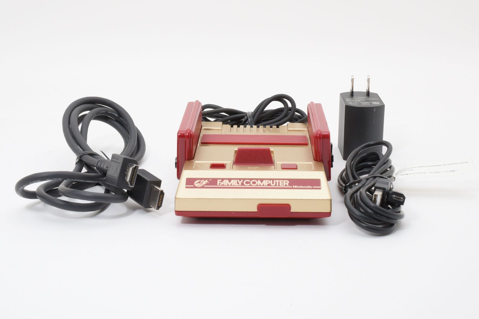 ニンテンドークラッシュミニファミリーコンピュータACアダプターUSBケーブルなし ニンテンドークラッシュミニファミリーコンピュータACアダプターUSB