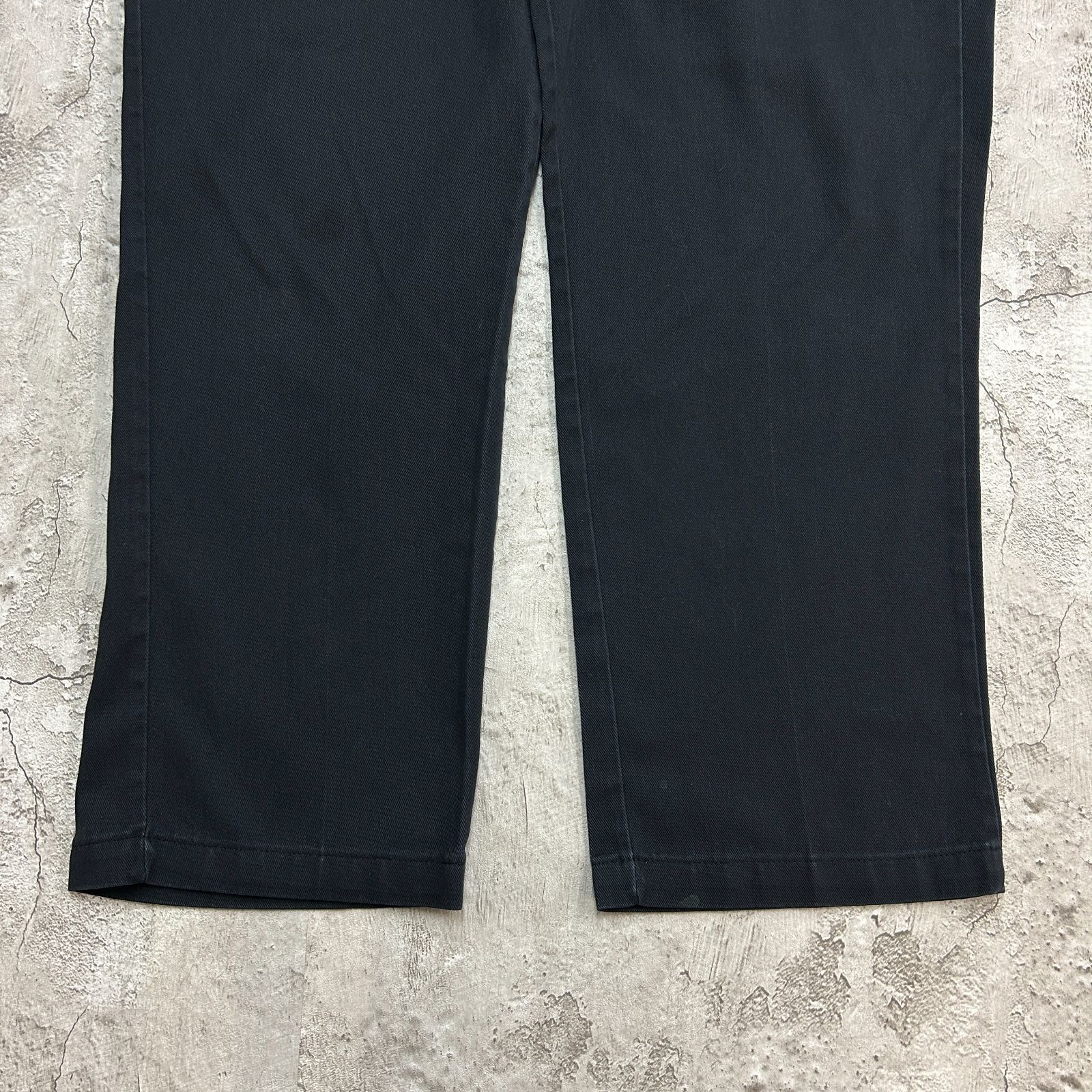 ３枚ディッキーズ874 ブラックチノパン　ワーク　古着W43 L29相当 3枚ディッキーズ874 ブラックチノパン ワーク 古着W43 L29相当 ポロ