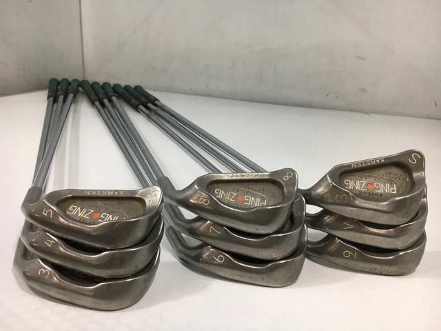 お買い得品！【中古ゴルフクラブ】(9本セット)ピン ZING ステンレス(オレンジ) オリジナルスチール 3〜9.P.S【14日間返品OK】 返品OK お買い得品！【中古ゴルフクラブ】(9本セット)ピン ZING