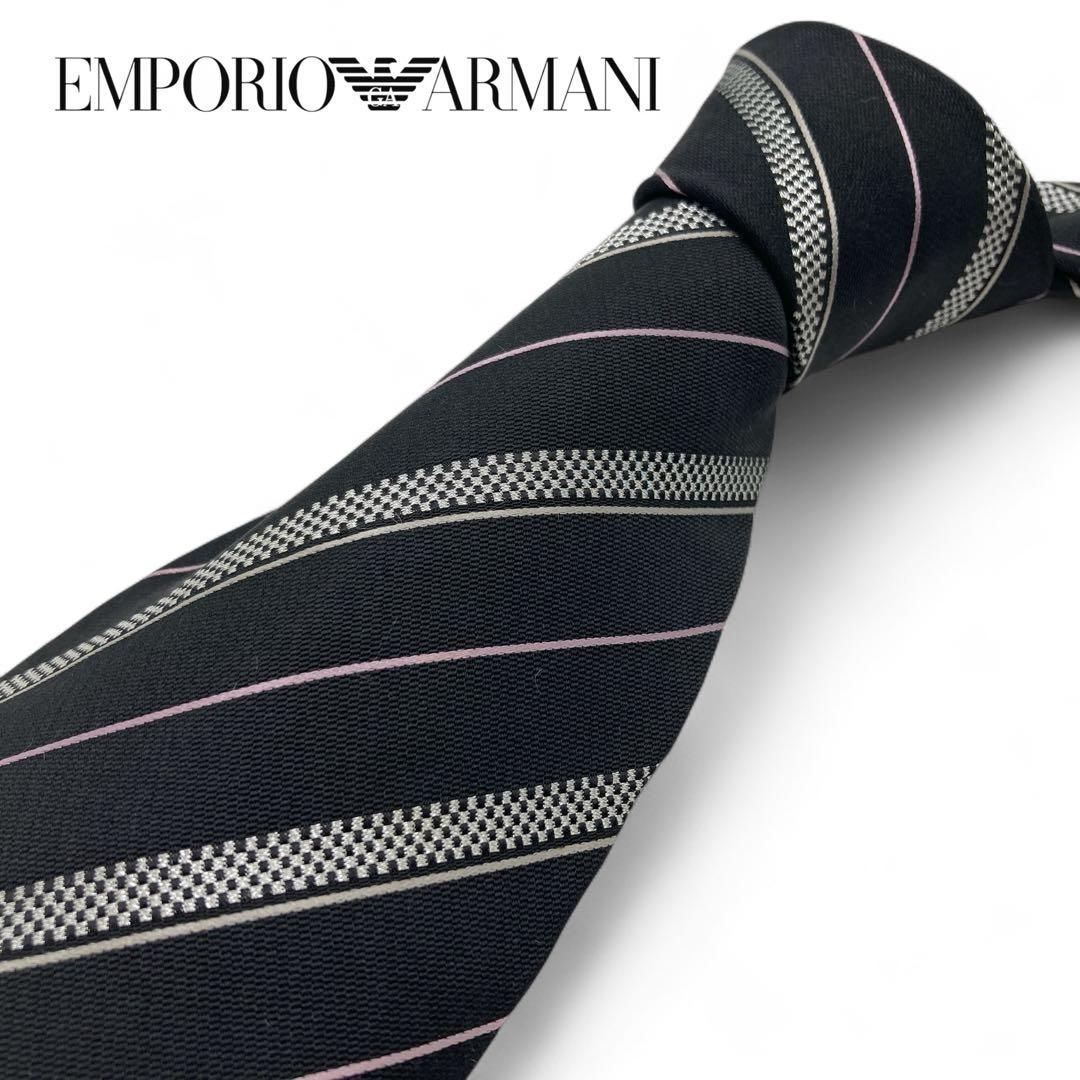 EMPORIO ARMANI エンポリオアルマーニ ネクタイ ストライプ