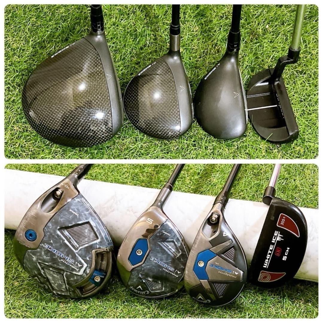 キャロウェイ パラダイム Aiスモーク メンズゴルフセット 12本 完璧セット キャロウェイ パラダイム Aiスモーク メンズゴルフセット 12本 完璧