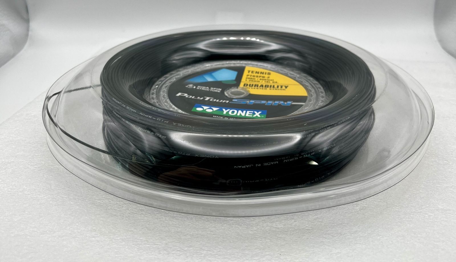 UU YONEX POLYTOUR SPIN 125 Reel ヨネックス ポリツアースピン 1.25mm ブラック 200m LLC-HASEGAWATOSO_COM