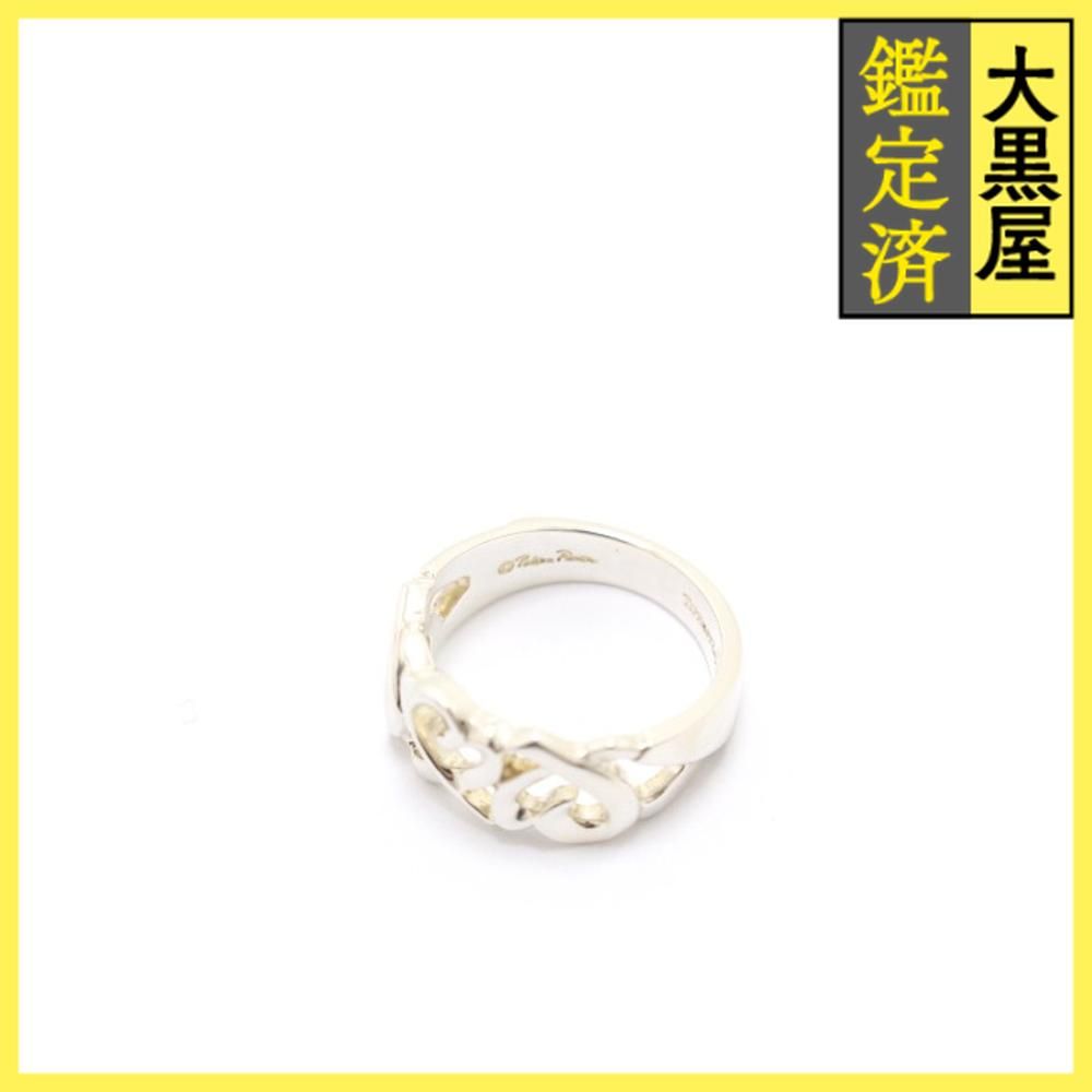 ティファニー ラヴィングハートリング 指輪 925 SV シルバー 日本  