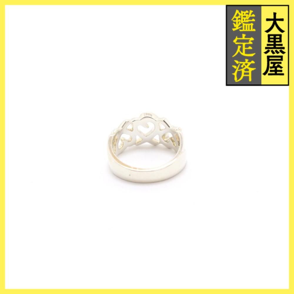 ティファニー ラヴィングハートリング 指輪 925 SV シルバー 日本  