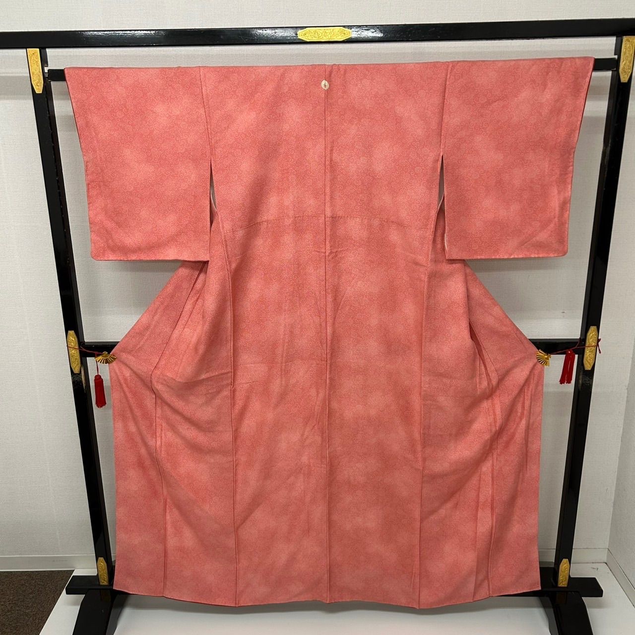 小紋 正絹 素敵な染め 流水 袷 着物 MK-674 - メルカリ