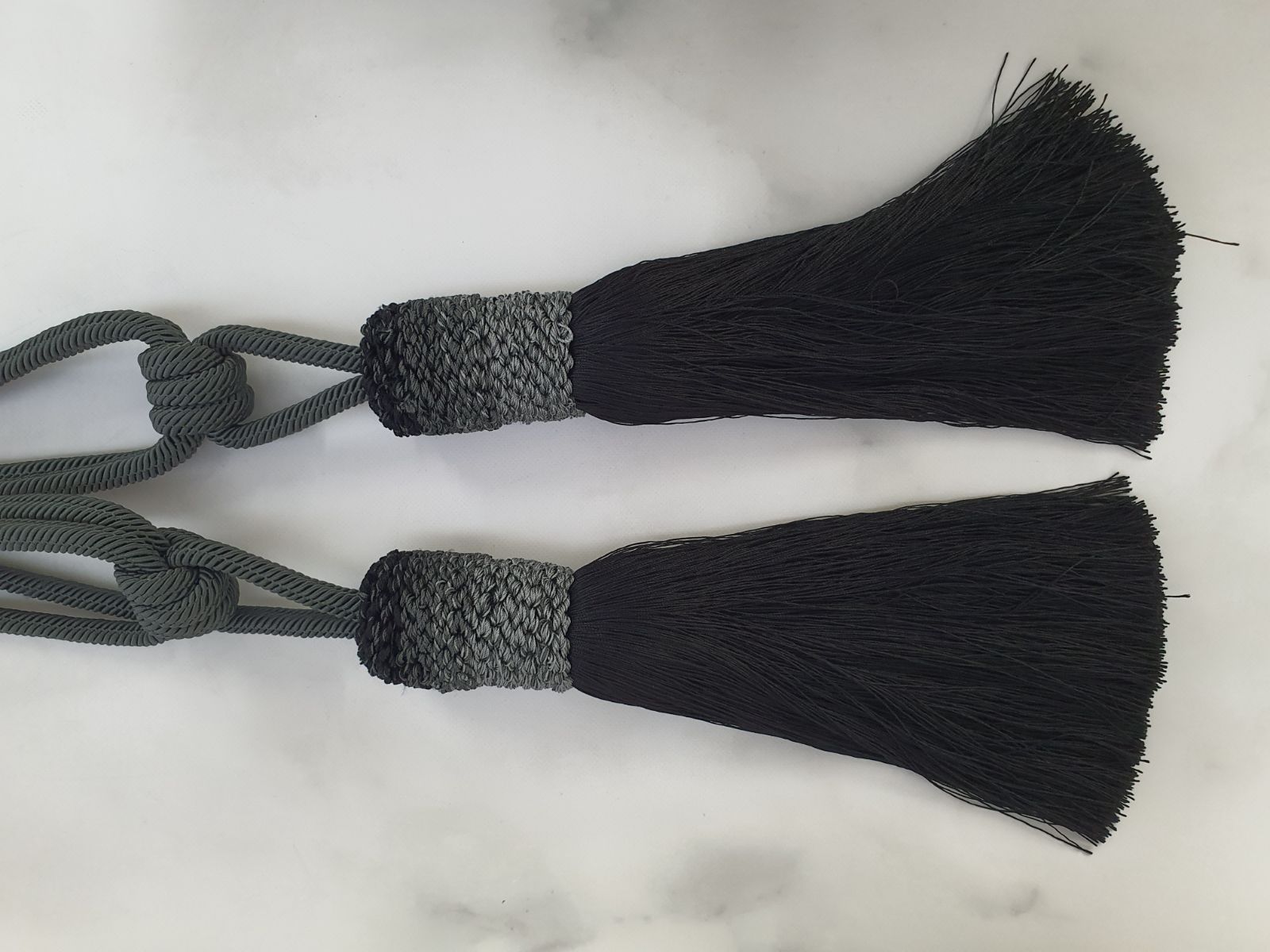 フジエテキスタイルタッセル BK ２本セット