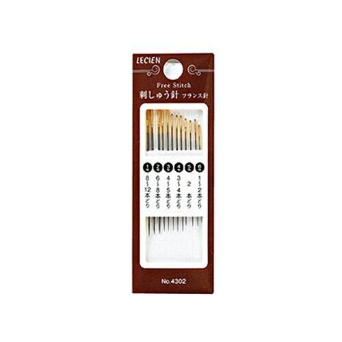 5営業日で発送 COSMO コスモ フランス刺しゅう針 4302 入数 5