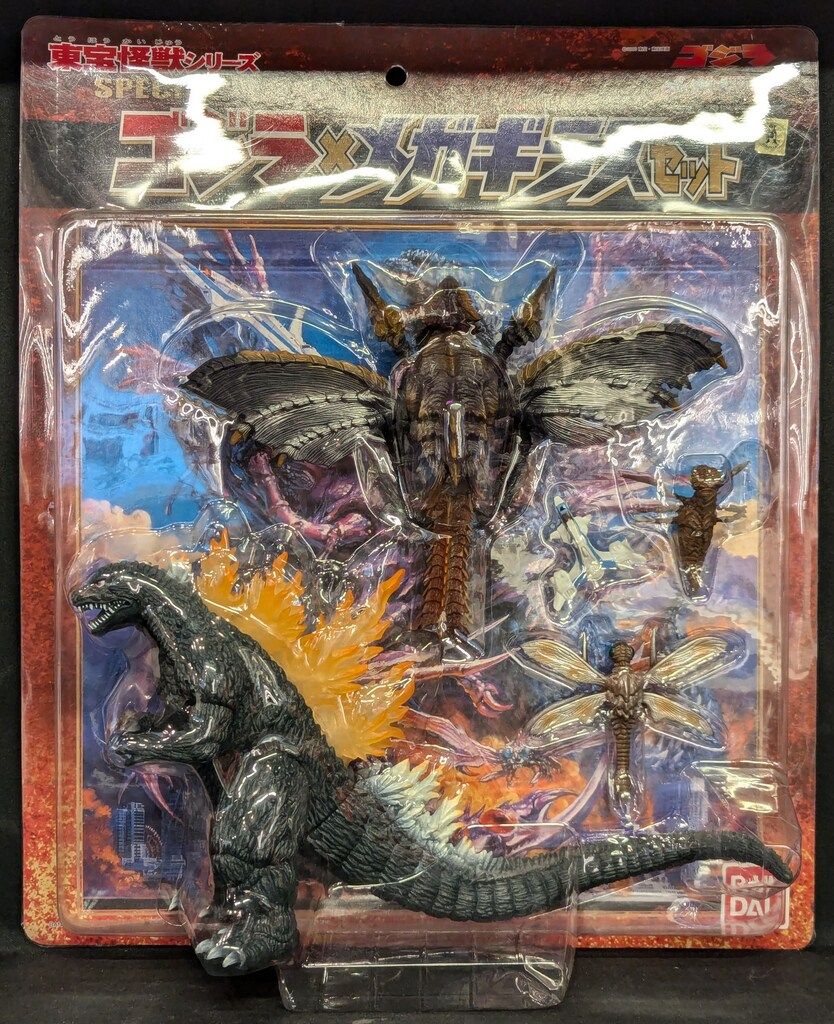 バンダイ 東宝怪獣シリーズSPECIAL ゴジラ×メガギラス セット