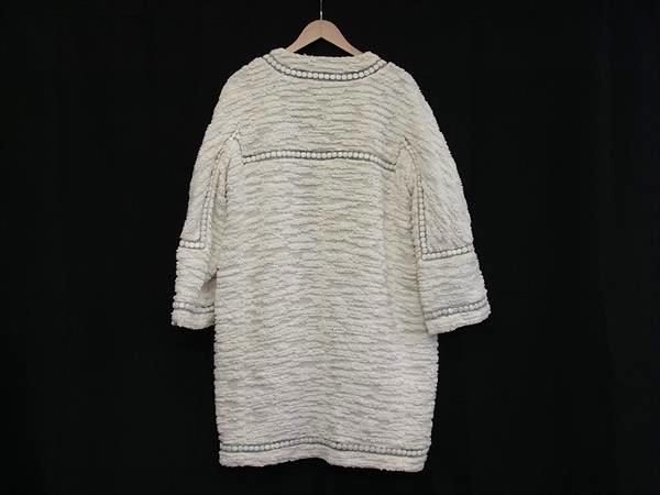 CHANEL シャネル 09P P35363W04289 ナイロン×シルク ジャケット アウター 表記サイズ 46 上着 洋服 アイボリー系 FK3573
