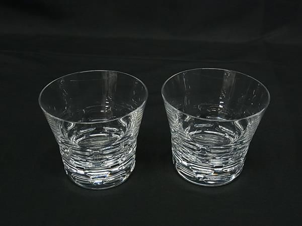 Baccarat バカラ ルチア イヤータンブラー2017 クリスタルガラス ロックグラス 食器 ペア セット クリア BN 4901