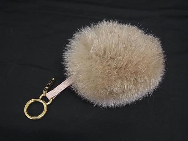 □新品□未使用□ FENDI フェンディ ポンポンチャーム ファー