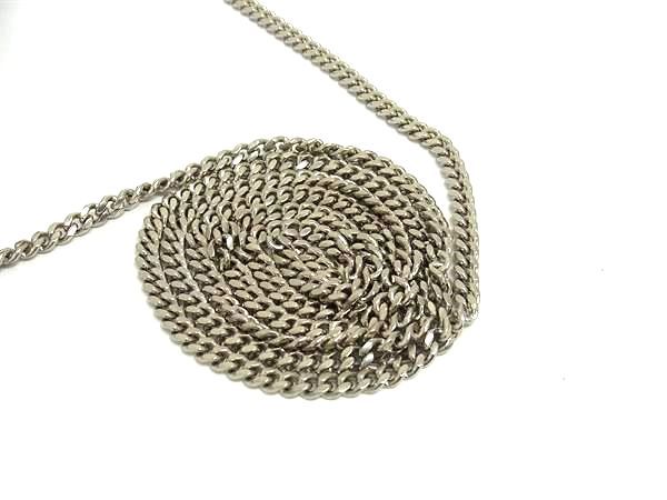 PRADA プラダ 1ZH078 レザー チェーン ショルダー付き iPhoneX XS 対応 手帳型 スマホケース ブラック系 FN6619