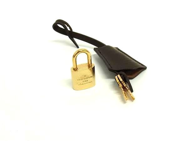 □美品□ 節約 LOUIS VUITTON ルイヴィトン レザー カデナ 南京錠