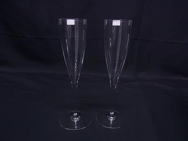 Baccarat バカラ ドン ペリニョン シャンパンフルート クリスタルガラス シャンパングラス 食器 2客セット クリア FR 6454