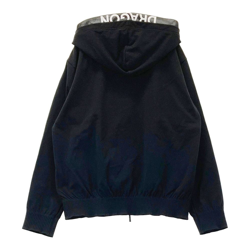 サイズ 2 DANCE WITH DRAGON ダンスウィズドラゴン ジップパーカー ジャケット チビドラ ブラック系 240101544926 ゴルフウェア レディース ストスト