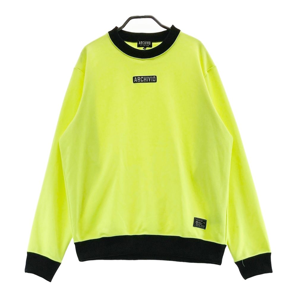 サイズ 50 ARCHIVIO アルチビオ スウェットトレーナー イエロー系 240101545555 ゴルフウェア メンズ ストスト