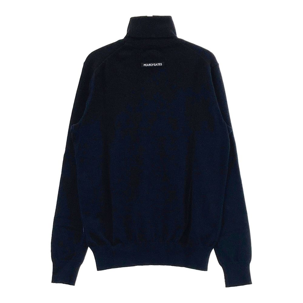 サイズ：0 PEARLY GATES パーリーゲイツ タートルネック長袖ニット