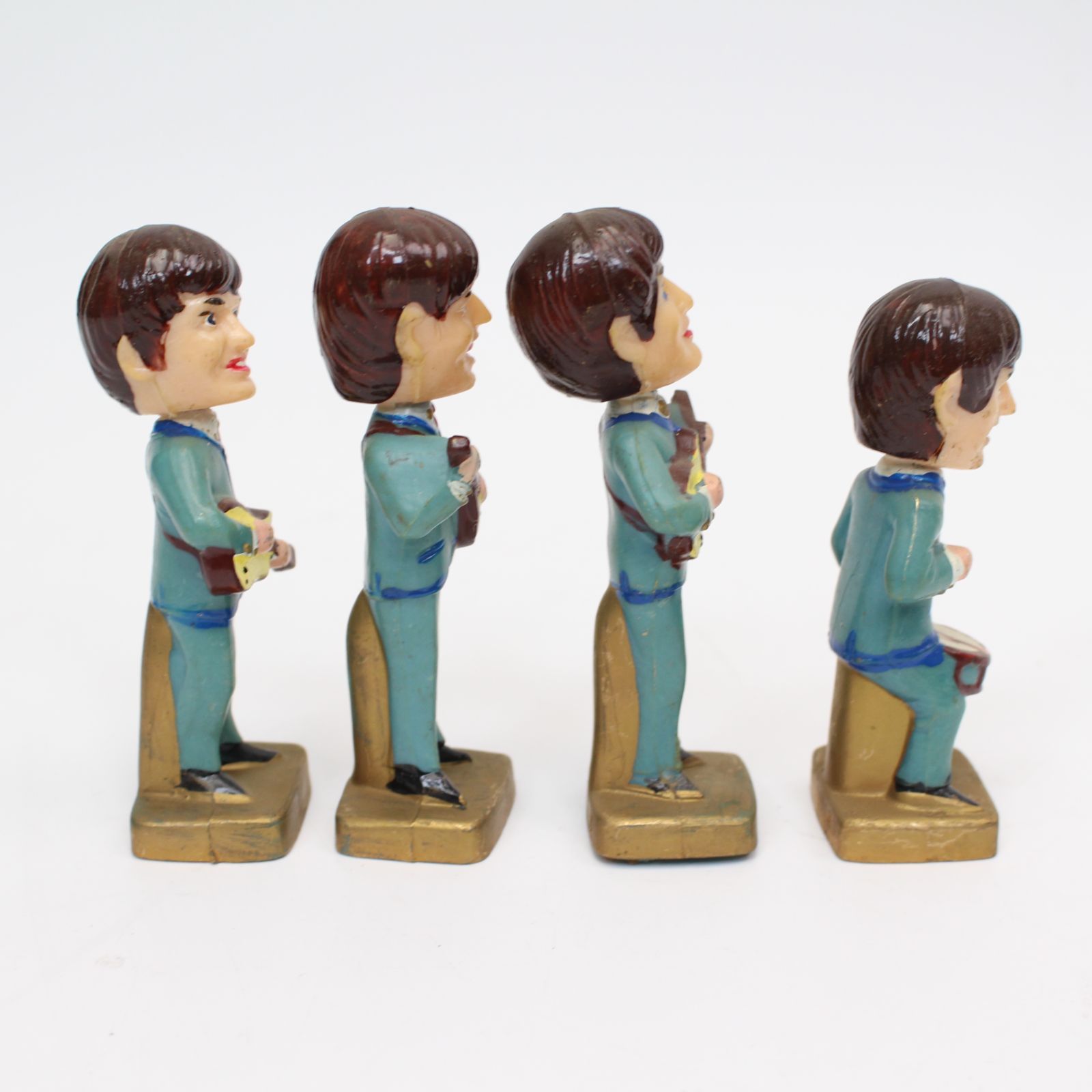 ビートルズ　首振り　フィギュア THE Beatlesビートルズ首振り人形セット - ガジェットモード