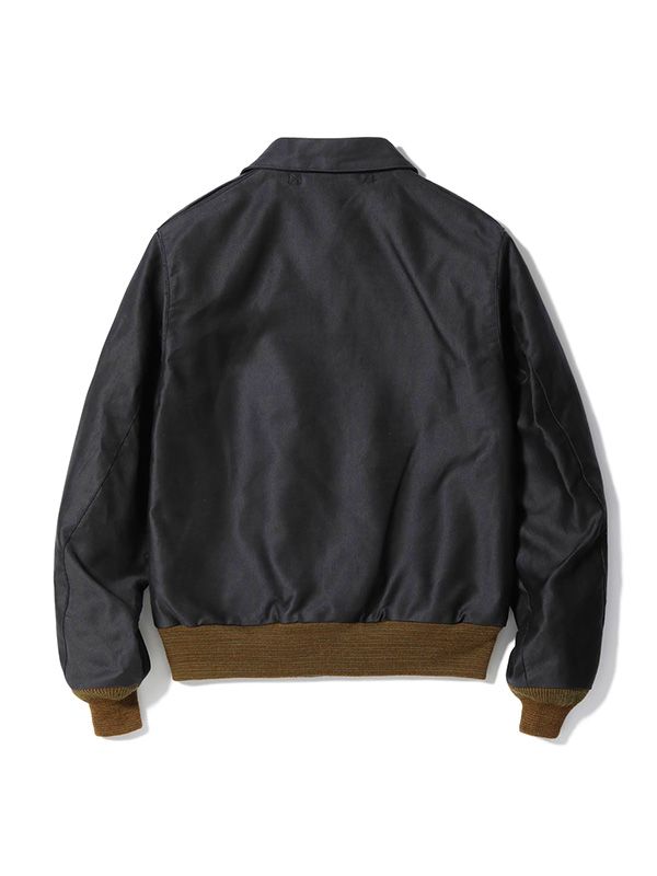 BUZZ RICKSON'S バズリクソンズ ジャケット A-2 ウイリアム ギブソン アウター ジャングルクロス BR15774 WILLIAM GIBSON COLLECTION JUNGLE CLOTH BLACK A-2 BUZZ RICKSON'S バズリクソンズ ジャケット A-2 ウイリアム ギブソン