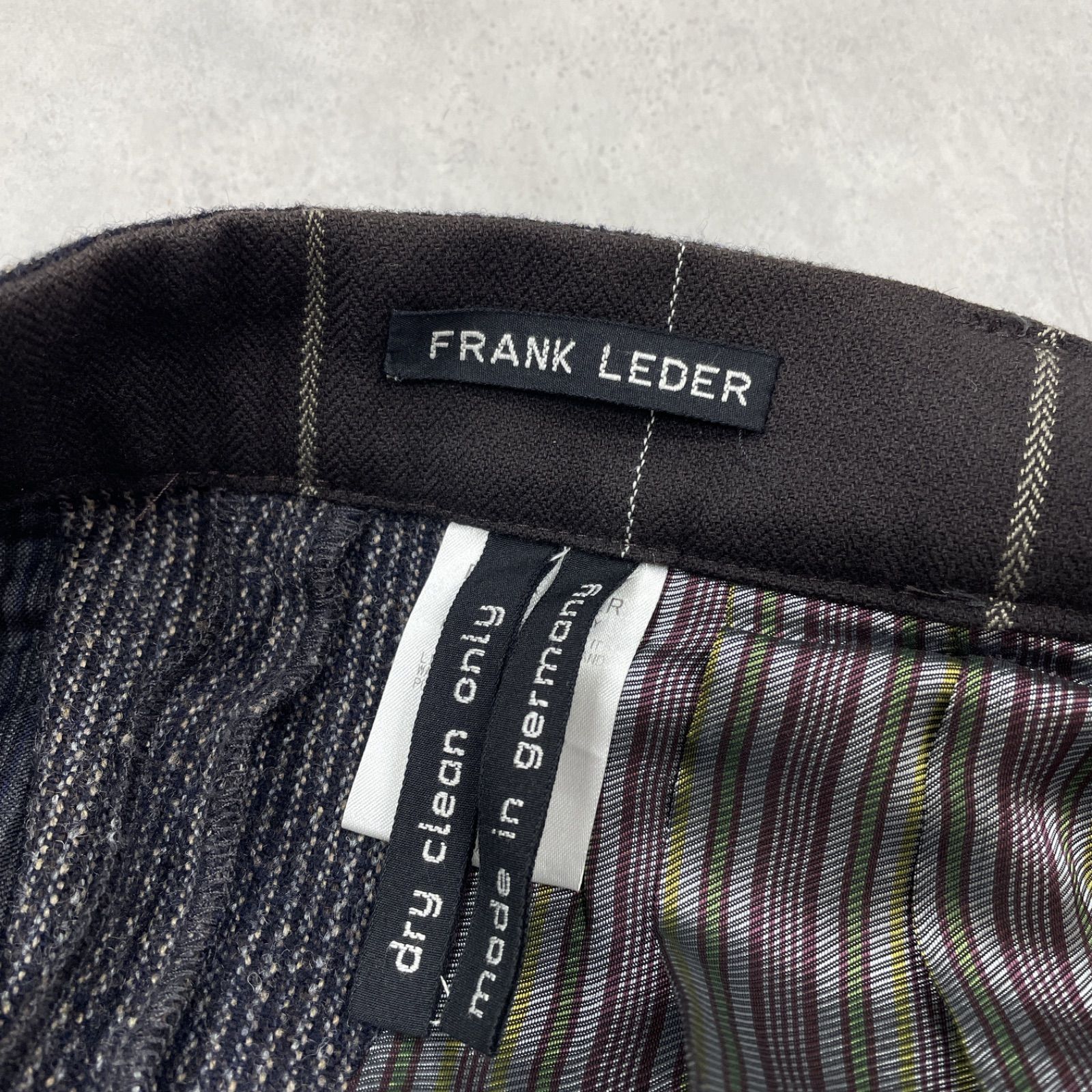 ワイド ツイード調