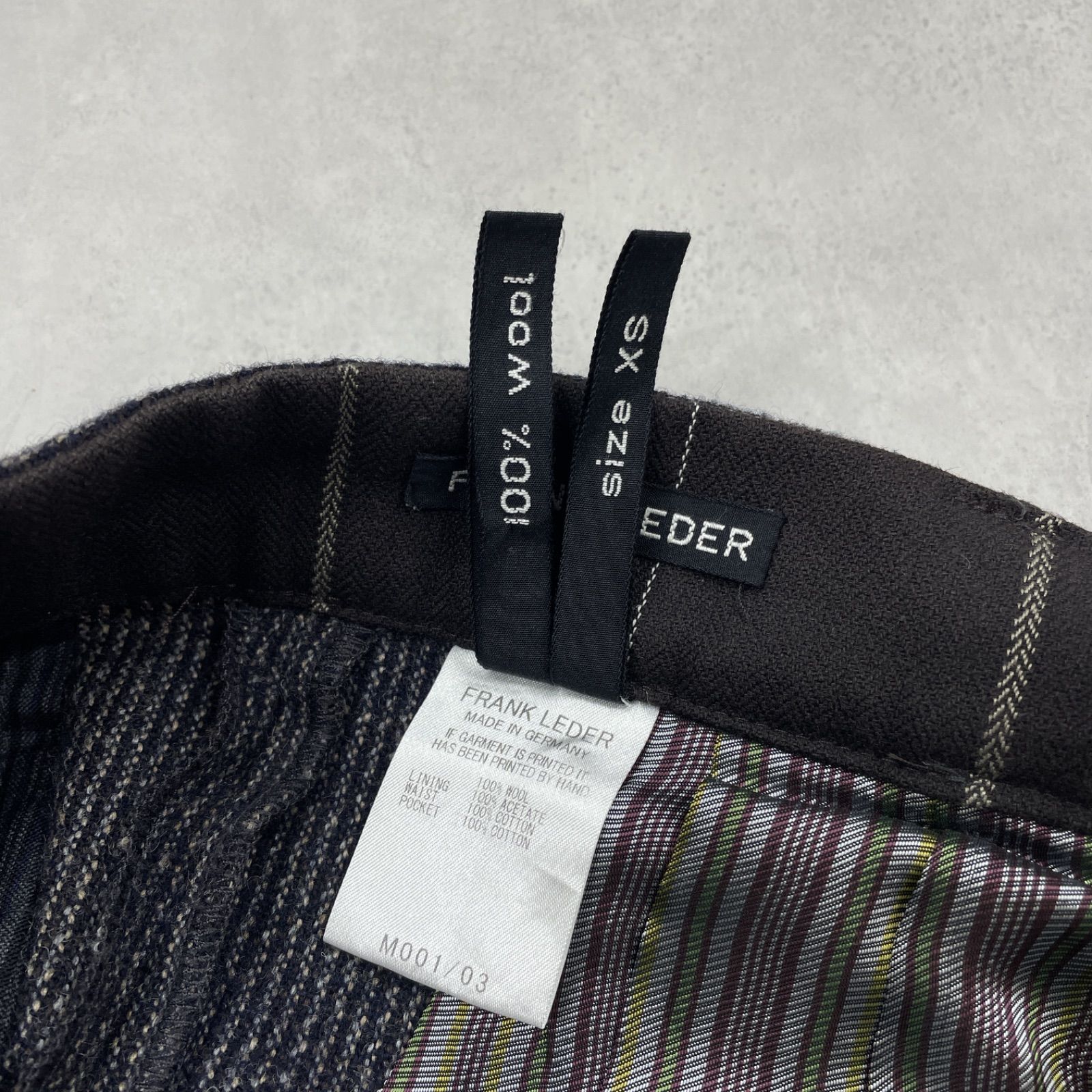 パンツ 2タック