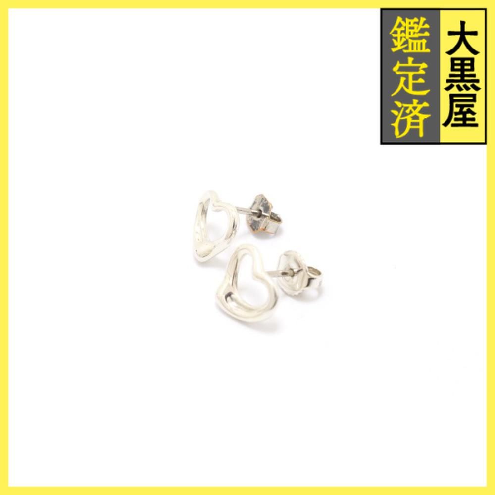 ティファニー オープンハートピアス 925 SV シルバー 両耳用 460